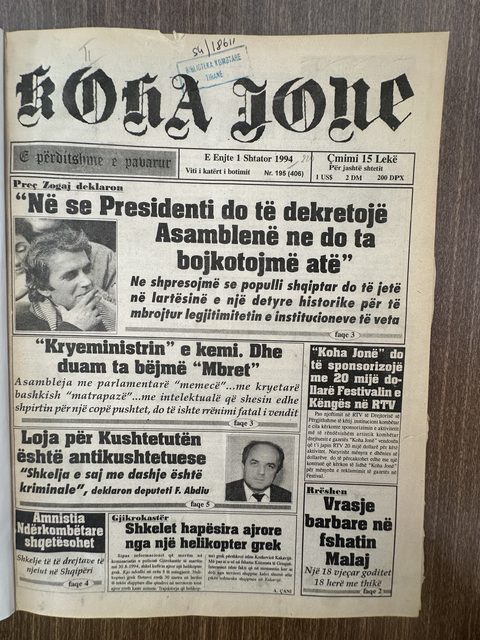 Koha Jonë 1994-02-01